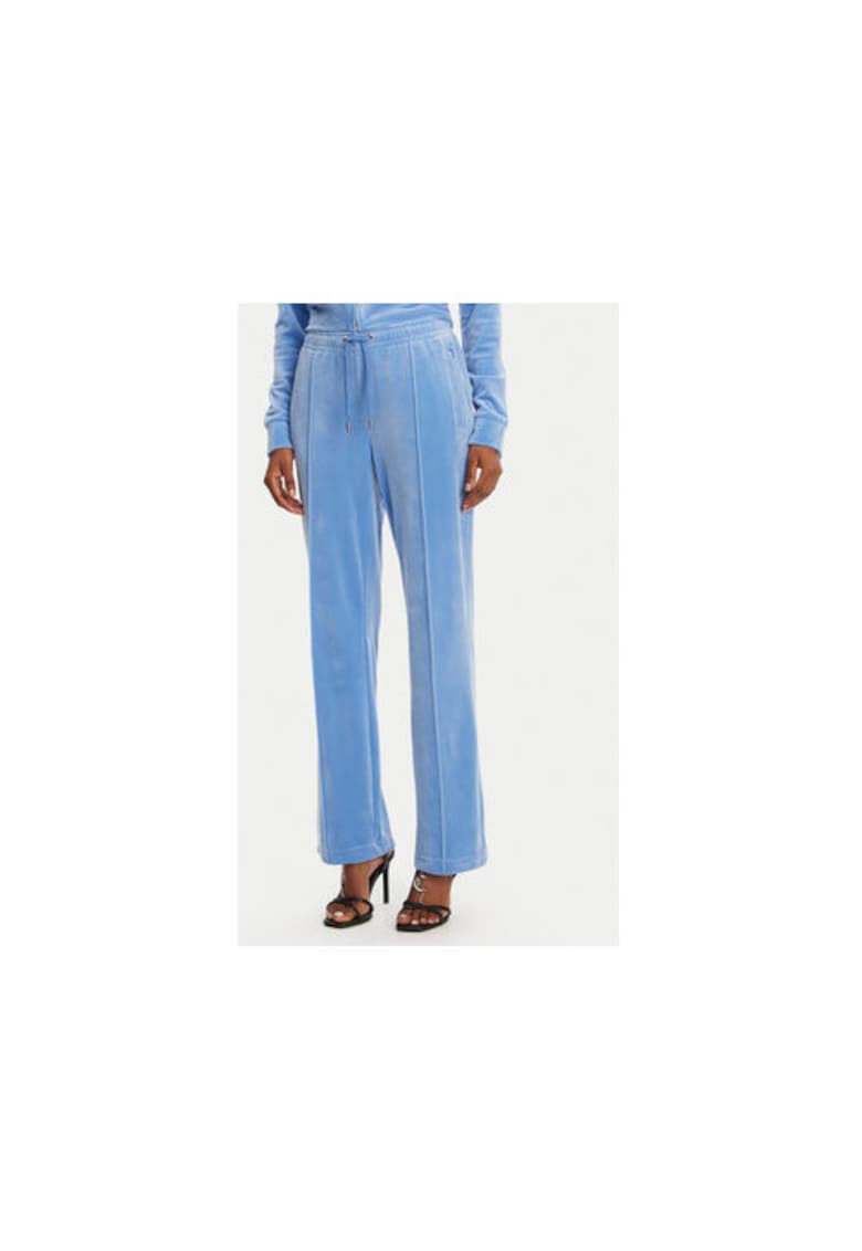 Pantaloni de trening dama  JCAPW045 - Poliester/Elastan - Albastru