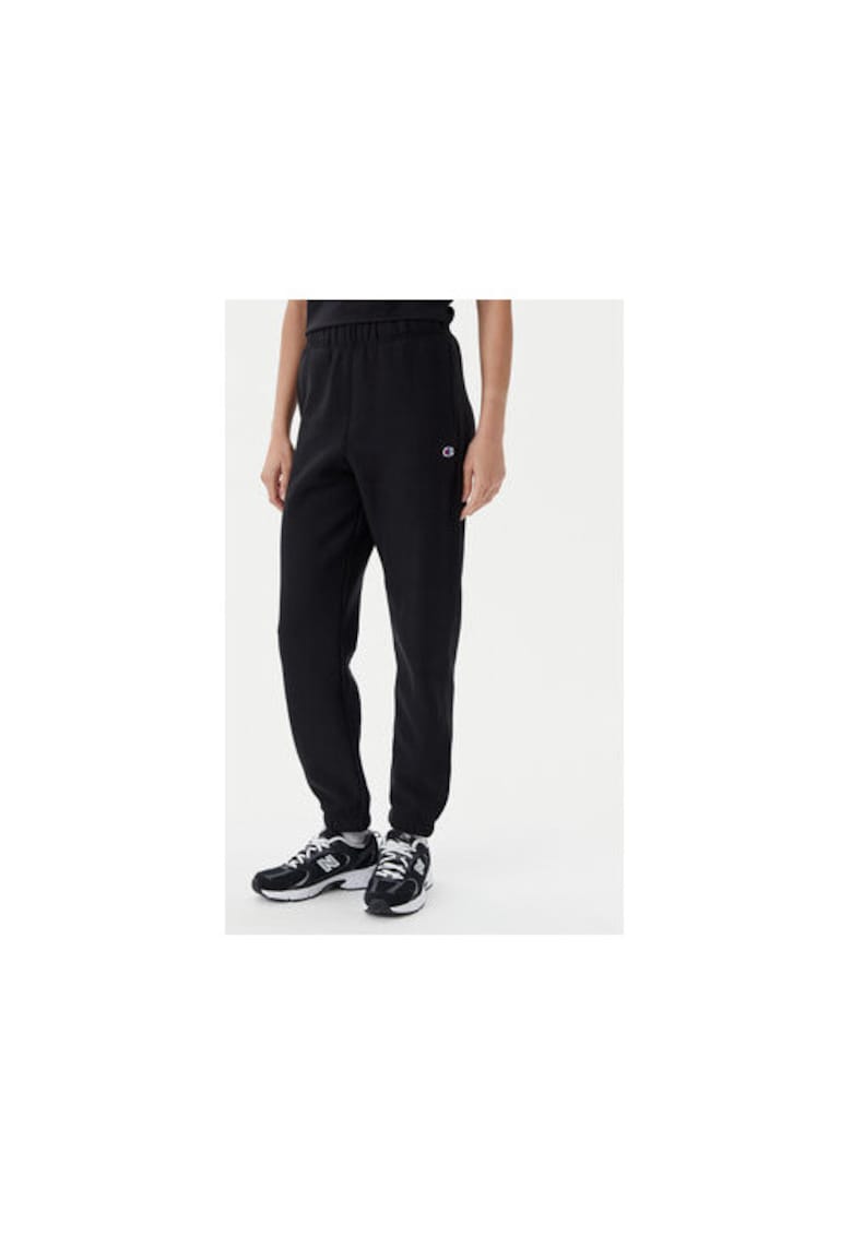 Pantaloni de trening dama  117872 - Bumbac/Poliester - Negru