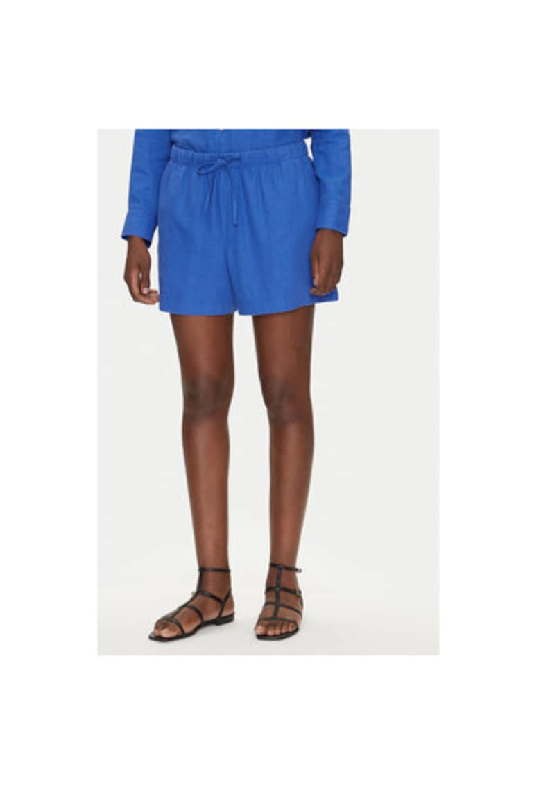 Pantaloni scurti dama 713386-04 - In/Viscoza - Albastru - Albastru