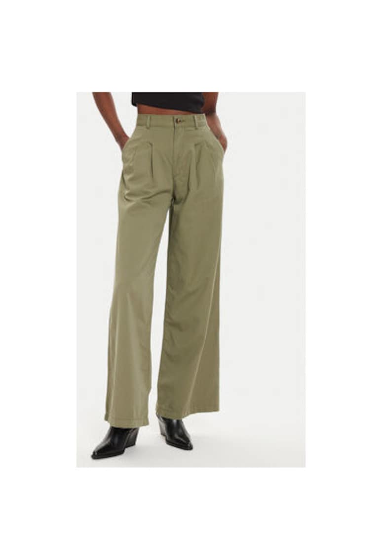 Pantaloni dama Levi S - A7535-0000 - Bumbac/Lyocell - Verde