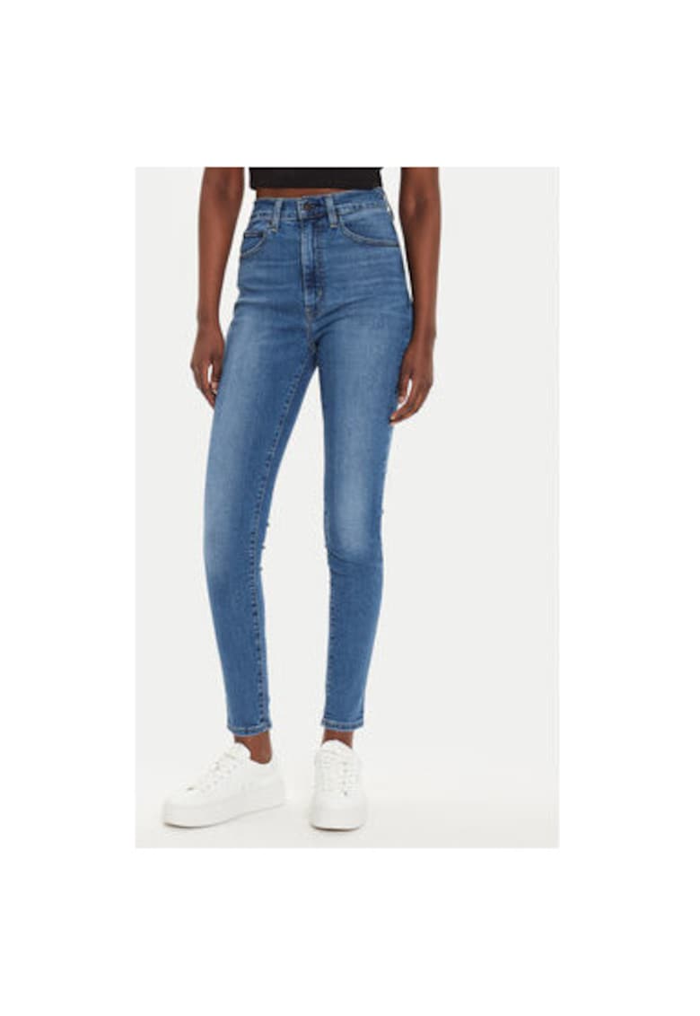 Pantaloni dama Levi S - A5758-0008 - Bumbac/Lyocell - W24-L30 US - Albastru Pantaloni dama Levi S - A5758-0008 - Bumbac/Lyocell - W24-L30 US - Albastru