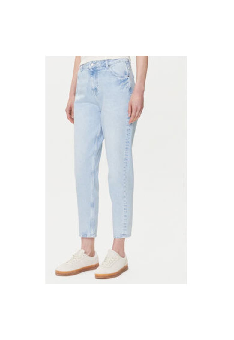 Pantaloni dama 1016196 - Bumbac - Albastru deschis - Albastru deschis