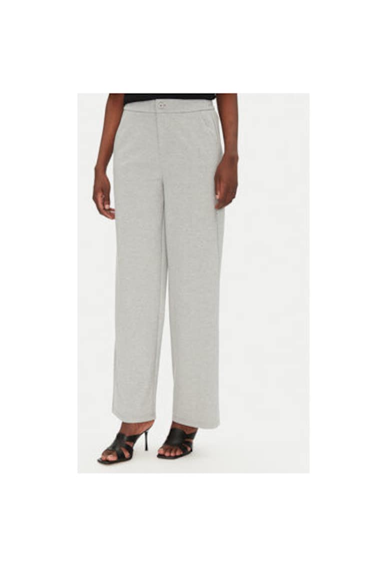 Pantaloni dama 20615134 - Poliester/Viscoza - Gri