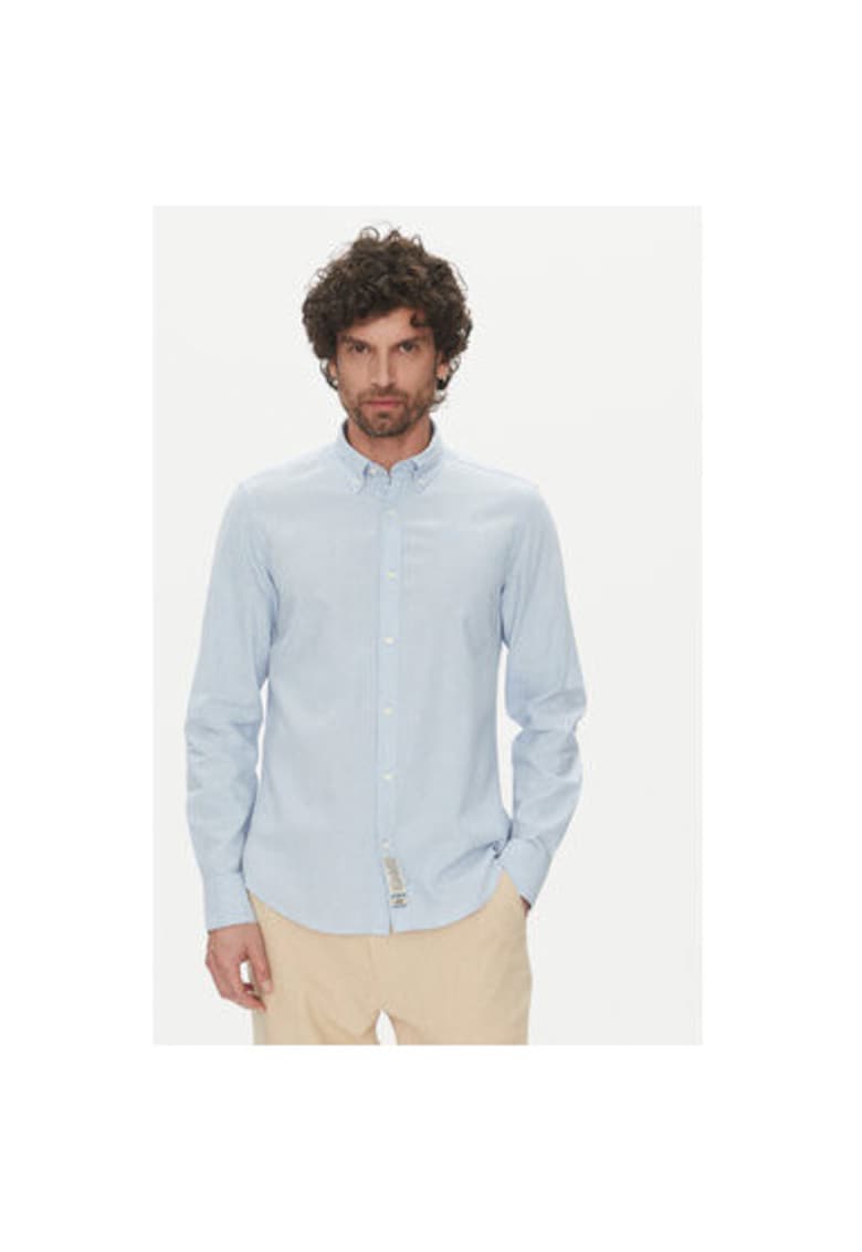 Camasa barbati TL141 - Bumbac/In - Albastru deschis - Albastru deschis