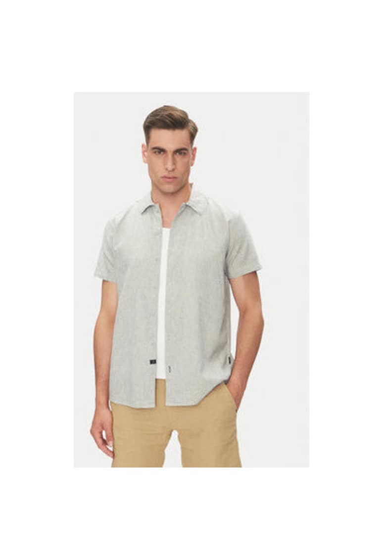 Camasa barbati INGIULIONUS 20-402 - Bumbac/In - Gri - Gri