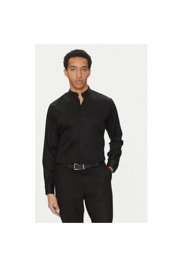 Camasa barbati 605035 552602 - Bumbac - Negru - Negru