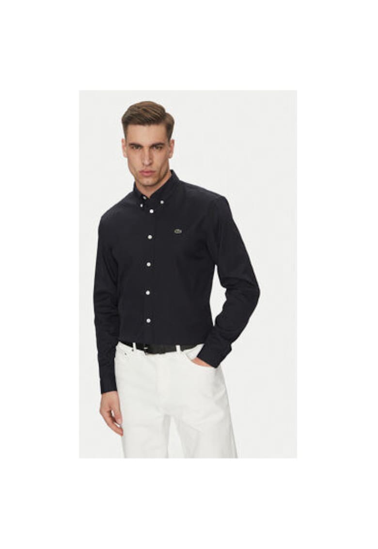 Camasa barbati CH2933 - Bumbac organic - Negru - Negru