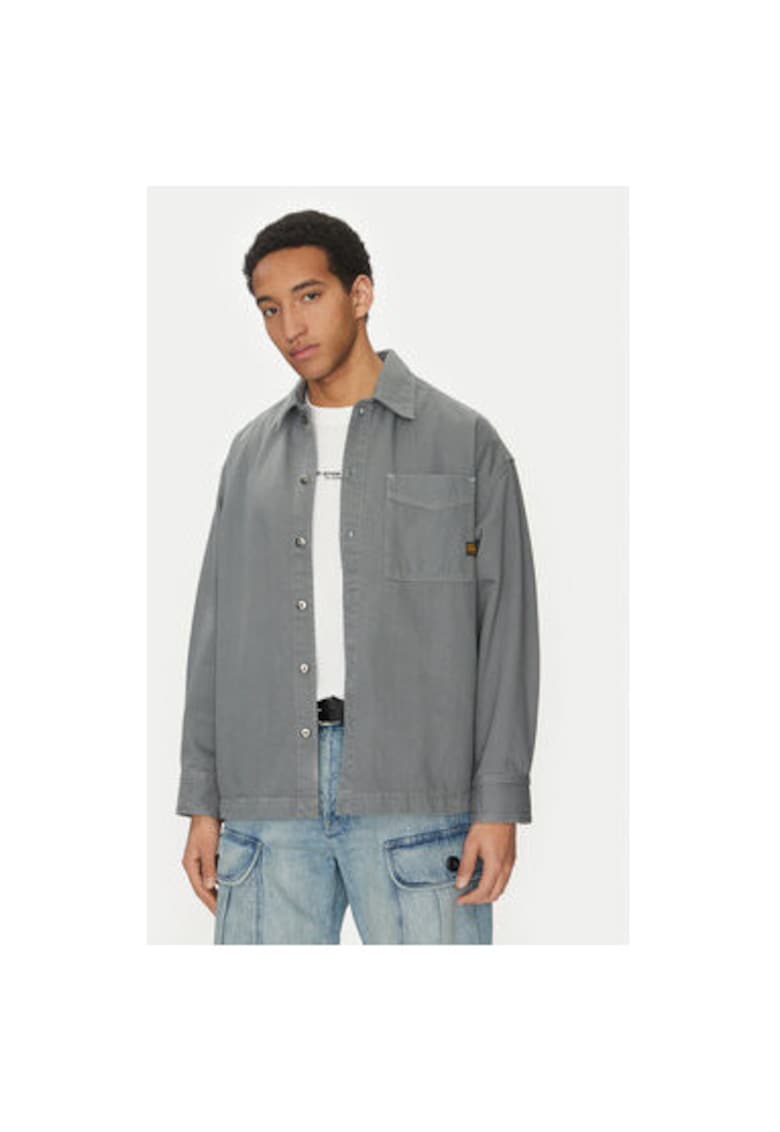 Camasa barbati G Star Raw - D23007-D300 - Bumbac/Bumac reciclat - Gri