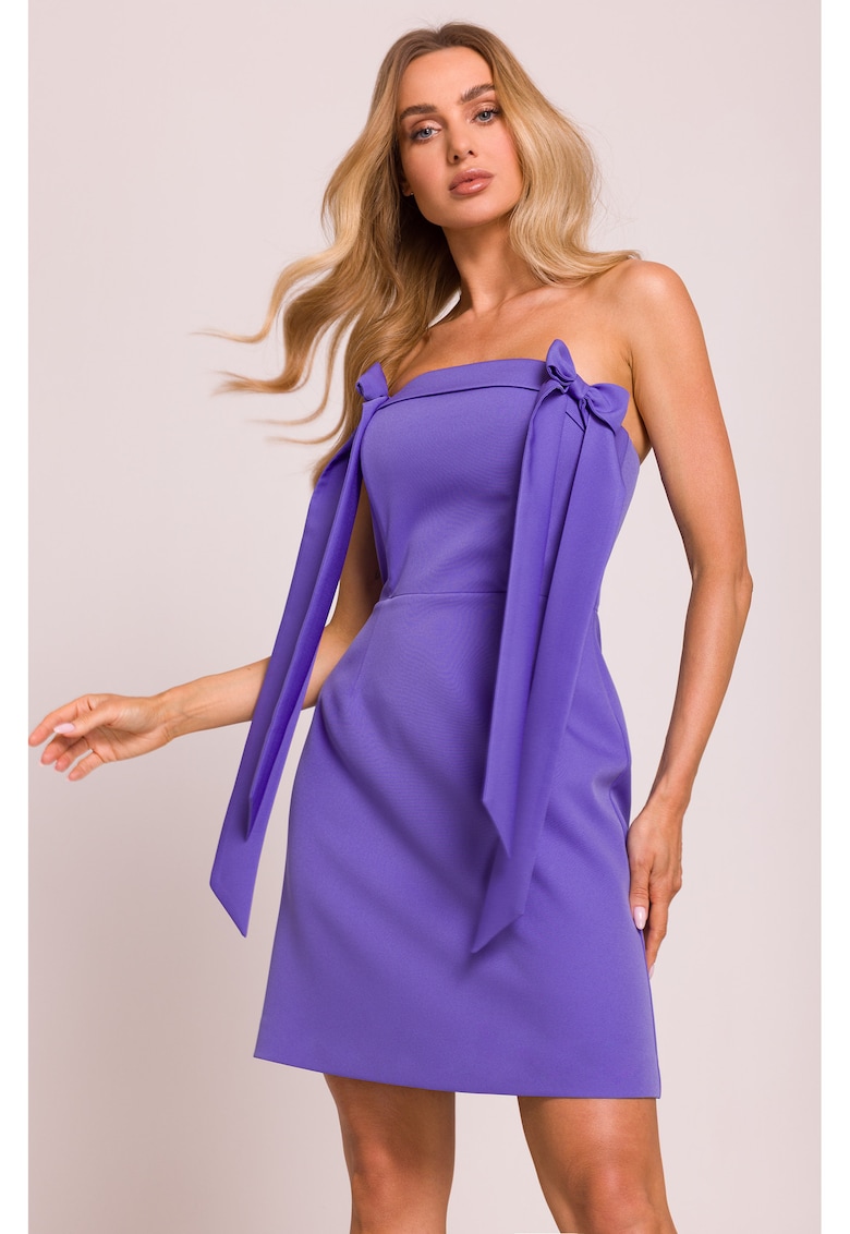 Rochie tip corset cu fundite -