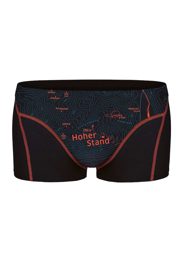 Boxeri din amestec de bumbac organic - Negru