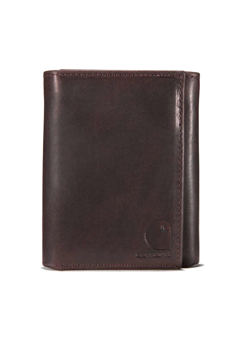 Portofel barbati Oil Tan Trifold - piele naturala - 6 locuri pentru carduri - 11 -43x8 -89x1 -9cm