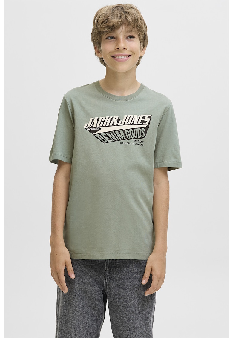 Tricou din bumbac organic cu imprimeu logo