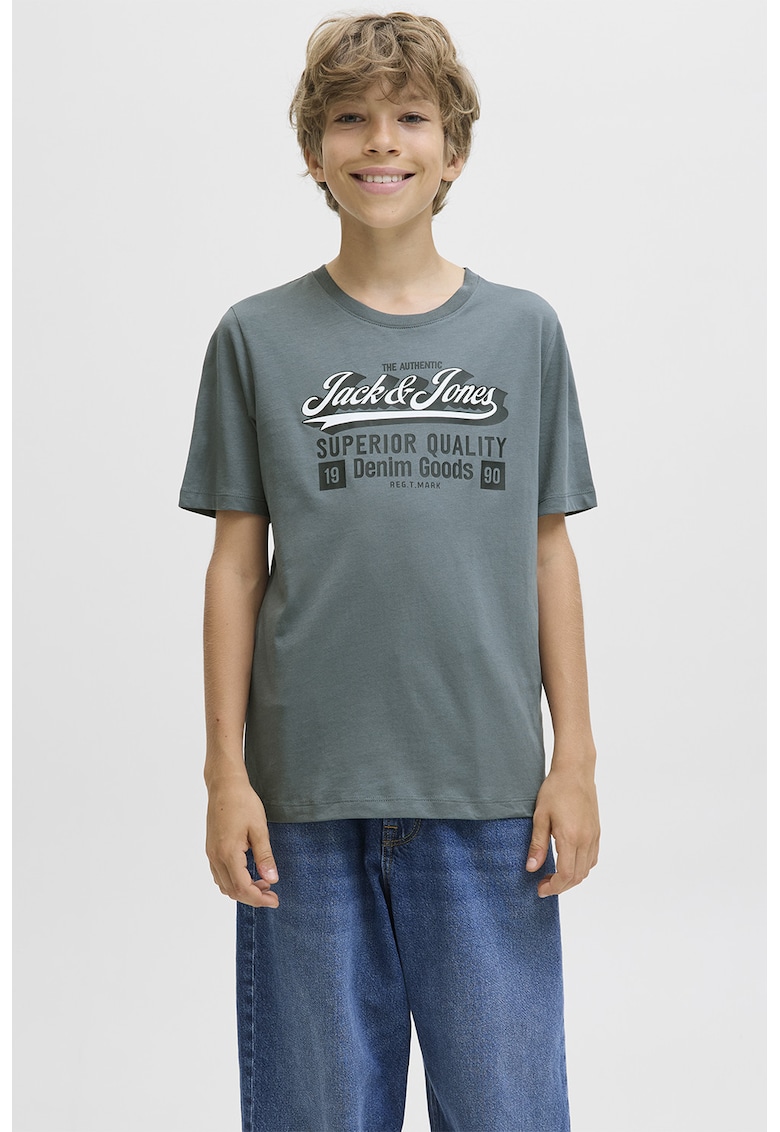 Tricou din bumbac organic cu imprimeu logo