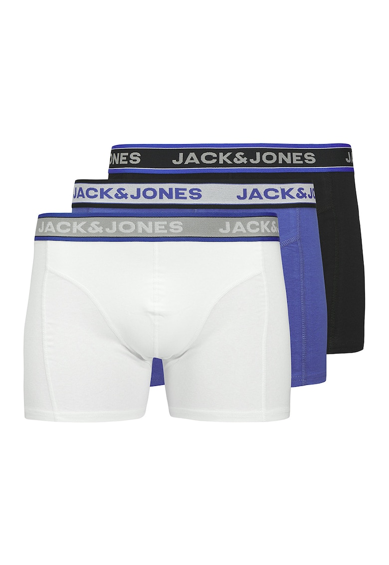 Set de boxeri cu banda logo in talie - 3 perechi