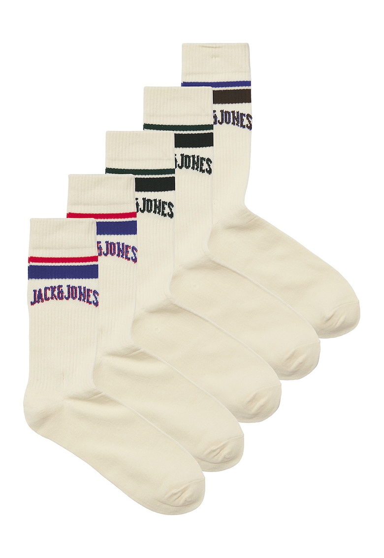 Set de sosete lungi din amestec de bumbac - 5 perechi