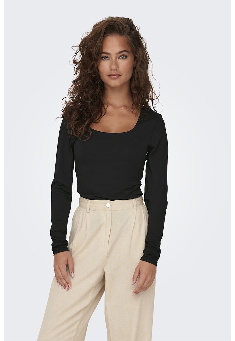 Bluza cambrata Ea - Negru
