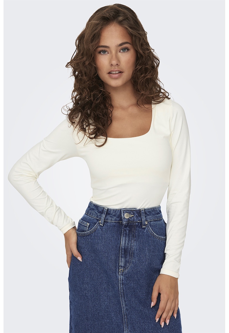 Bluza cambrata Ea - Crem