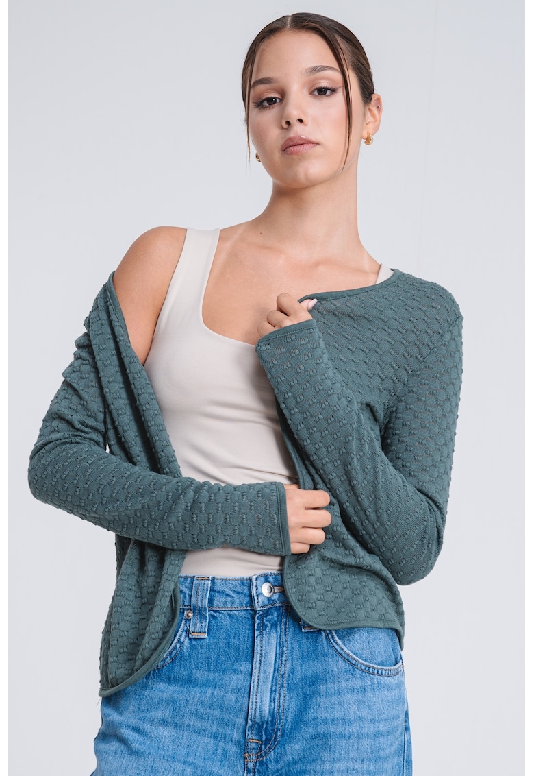 Cardigan cu aspect texturat Belle