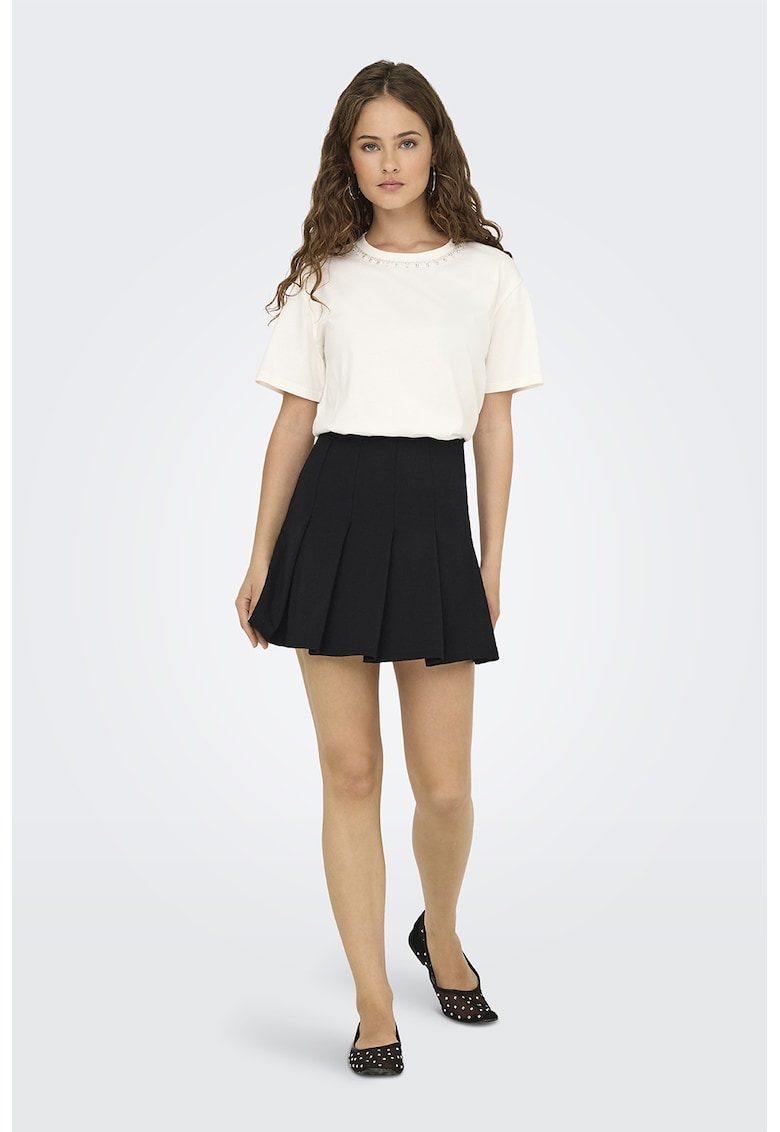 Fusta mini cu pliuri