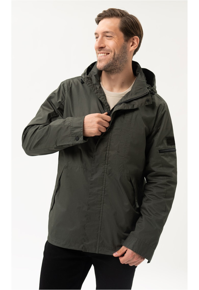 Jacheta cu gluga detasabila pentru barbati J-Paxon - Kaki