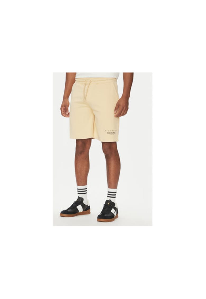 Pantaloni scurti sport barbati UMP25007BE - Bumbac/Poliester - Bej