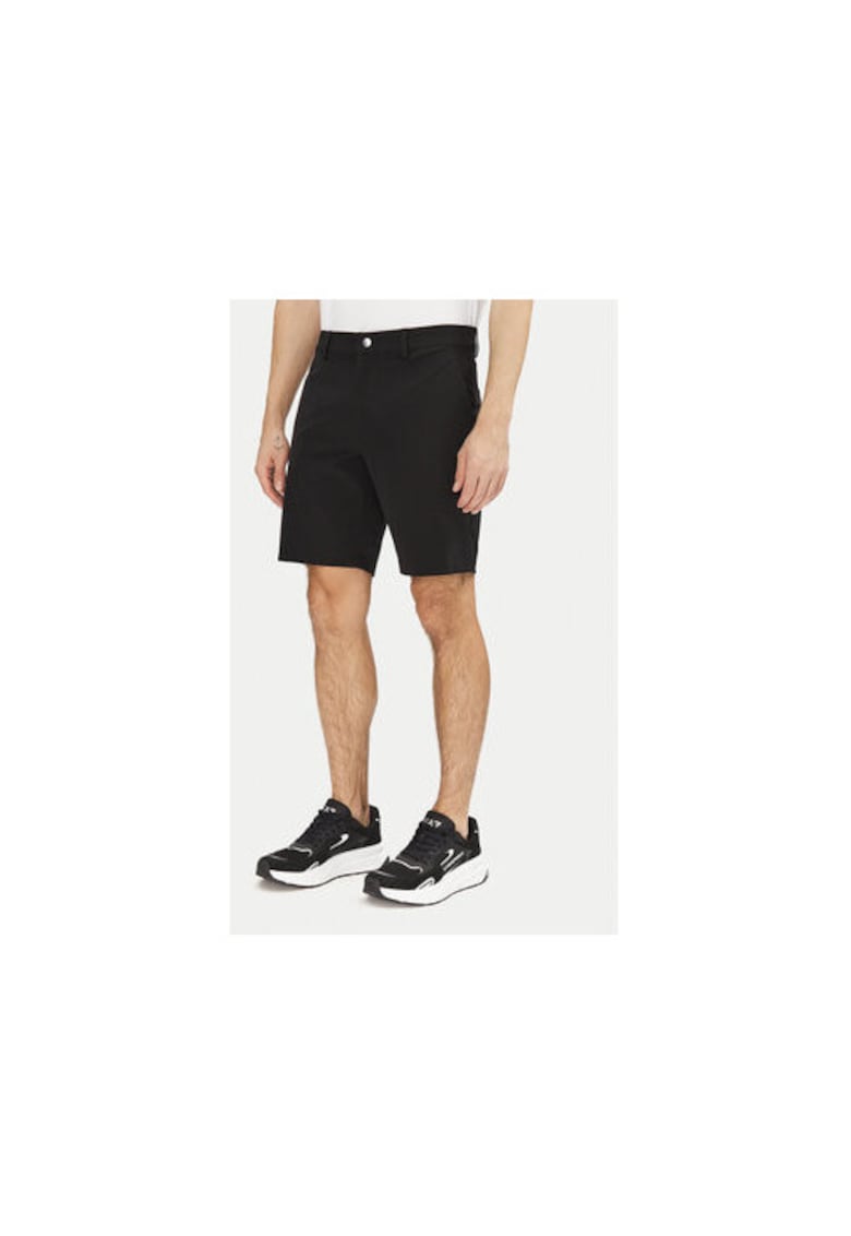 Pantaloni scurti sport barbati Emporio Armani - 7M000194 AF14589 - Poliamida - Negru - Negru