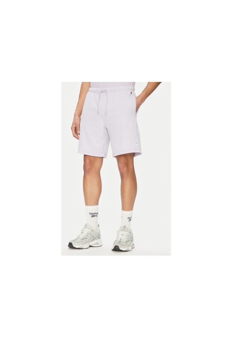 Pantaloni scurti sport barbati 221179 - Bumbac/Poliester - Mov