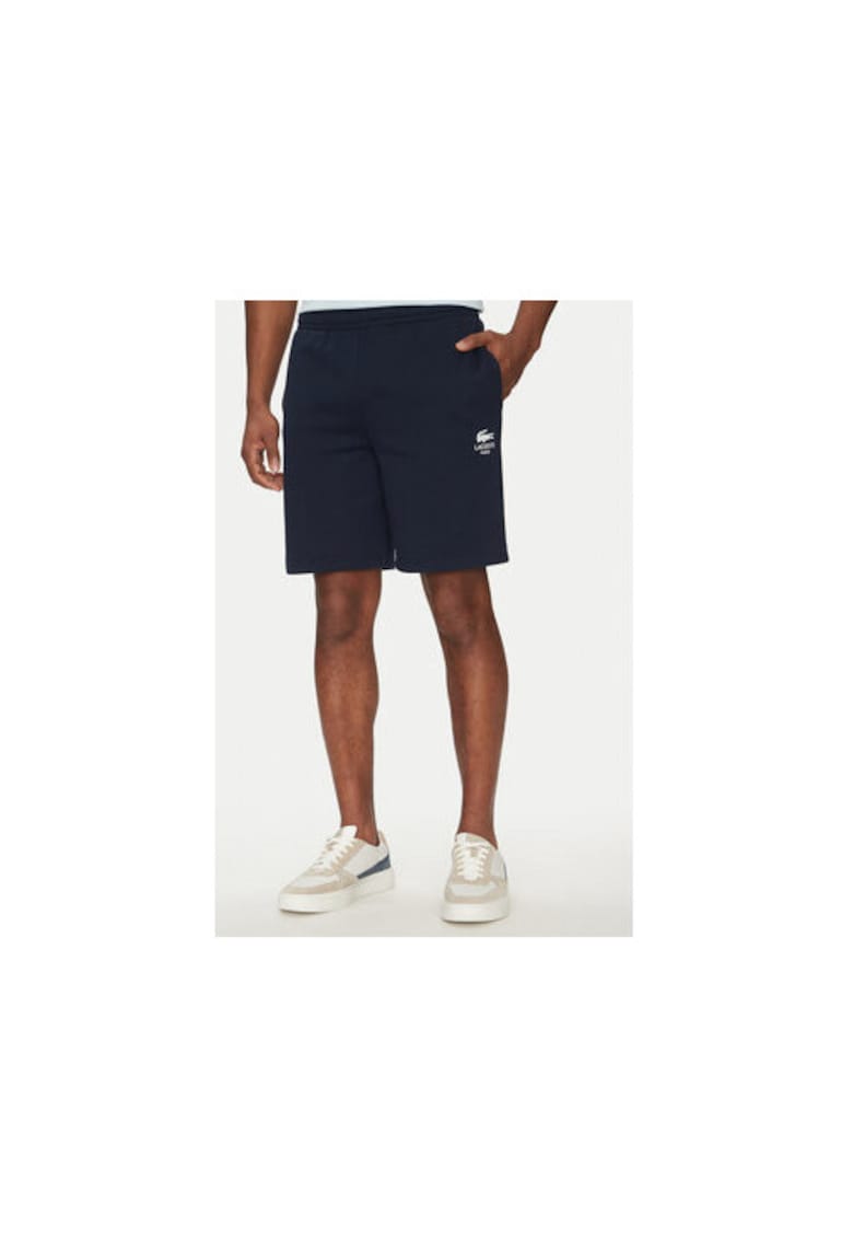 Pantaloni scurti sport unisex GH0990 - Bumbac - Bleumarin - Bleumarin