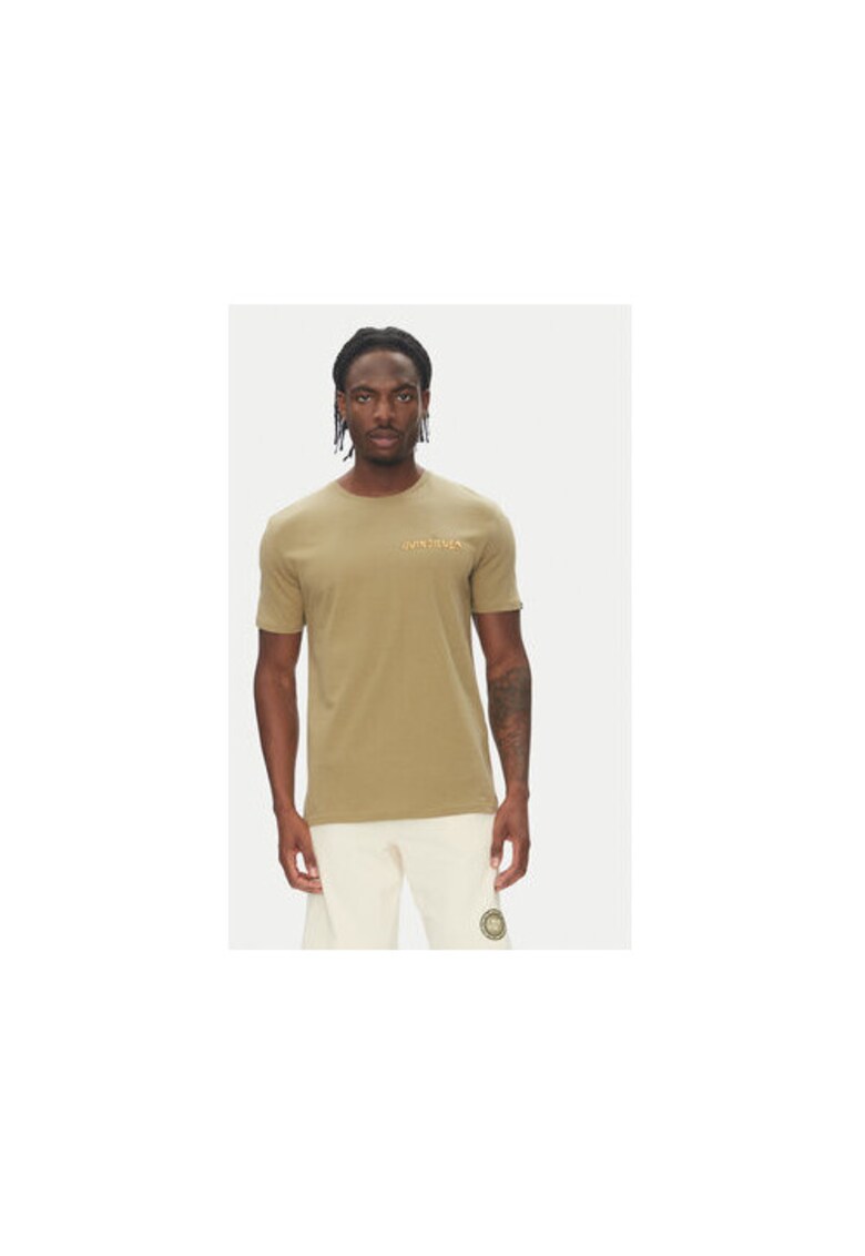 Pantaloni scurti sport barbati EQYFB03395 - Bumbac/Poliester - Ecru - Ecru