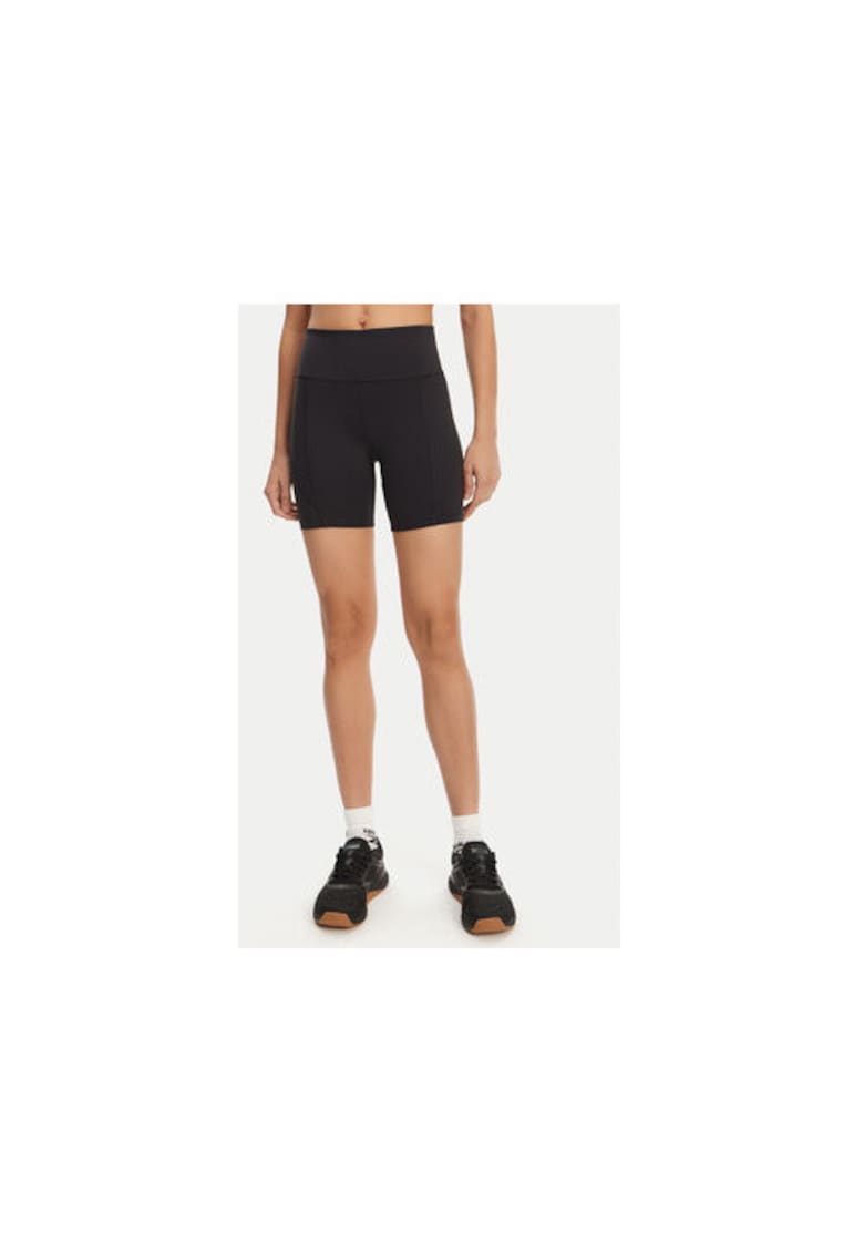 Pantaloni scurti sport dama 118672 - Poliamida/spandex - Negru