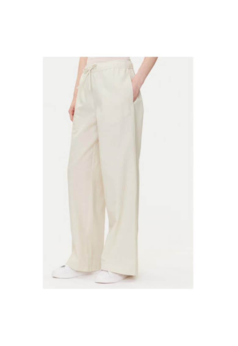 Pantaloni dama 1016583 - Bumbac/In - Bej