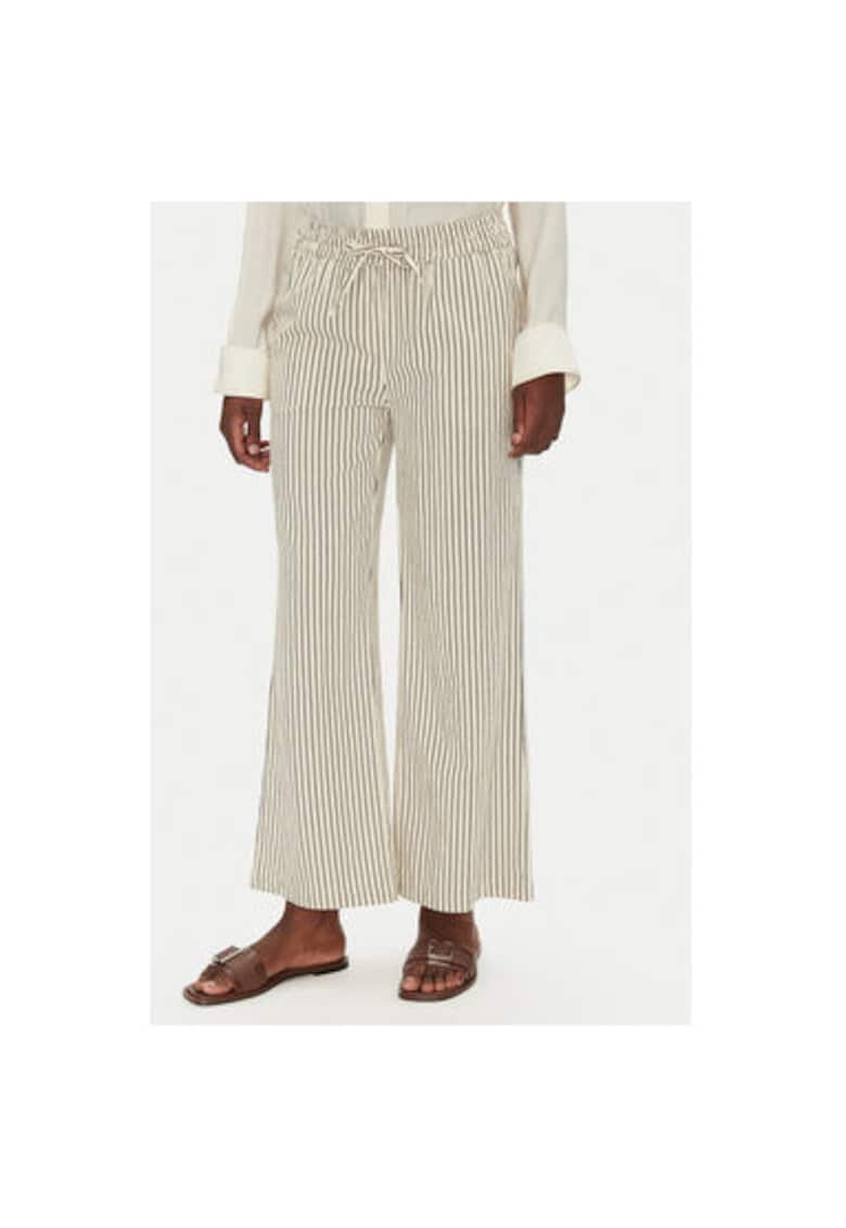 Pantaloni dama 20614576 - Bumbac - Bej