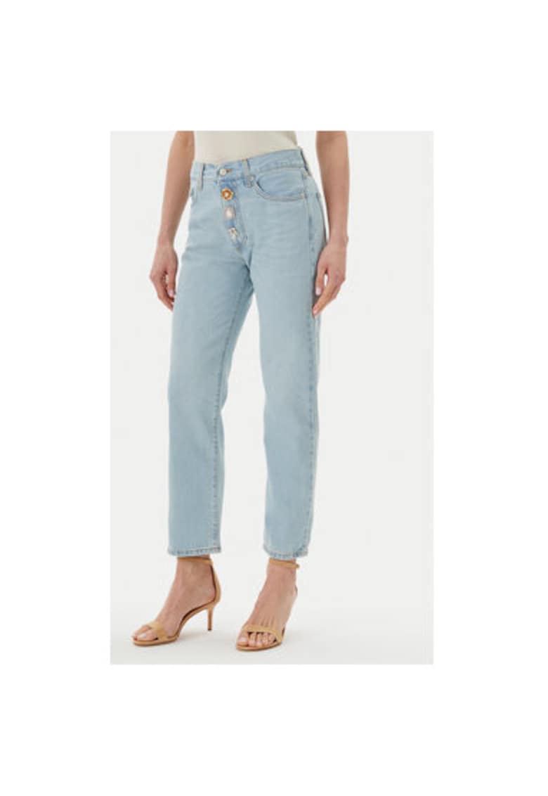 Pantaloni dama DD5213 - Bumbac - Albastru deschis - Albastru deschis