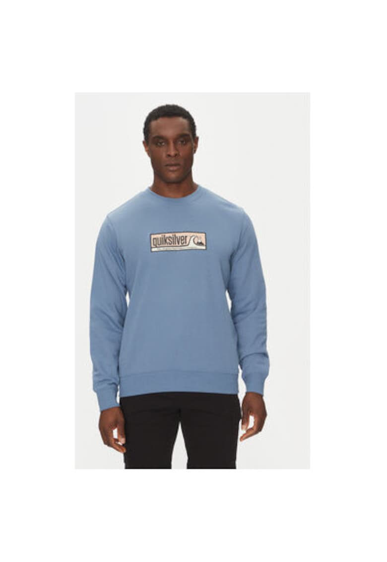Bluza barbati EQYFT05055-BLQ0 - Bumbac/Poliester - Albastru - Albastru