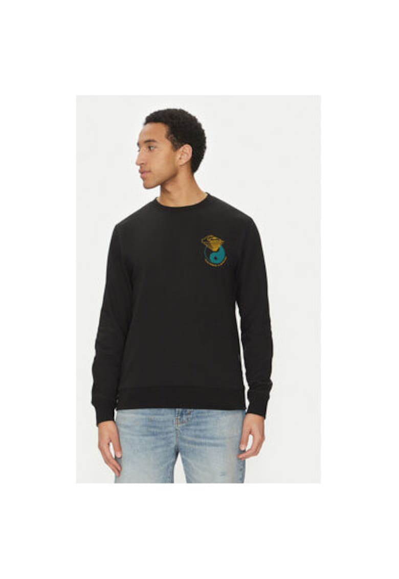 Bluza barbati  EQYFT05055-KVJ0 - Bumbac/Poliester - Negru