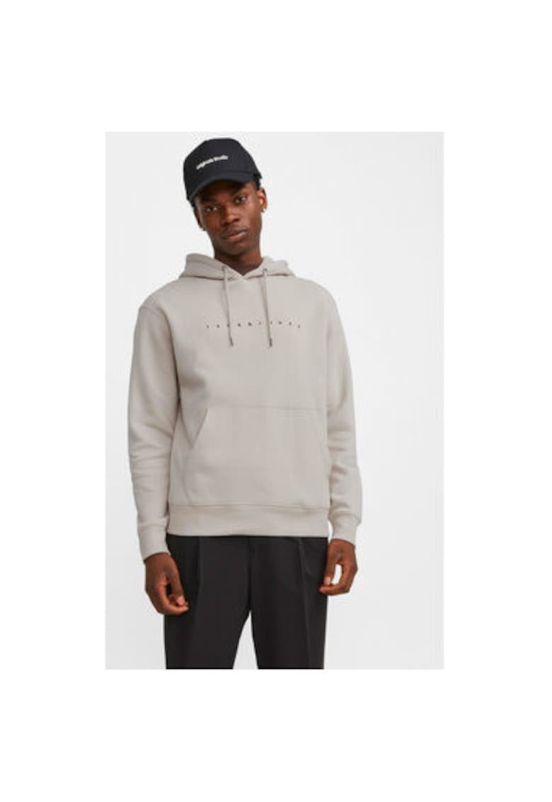 Bluza barbati Jack Jones - 12233972 - Bumbac/Poliester - 3XL INTL - Bej