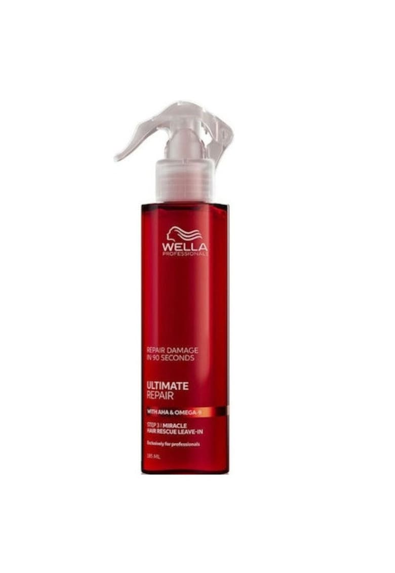 Tratament Spray fara clatire - reparare rapida pentru toate tipurile de par - Wella Ultimate Repair Leave-In - 185 ml