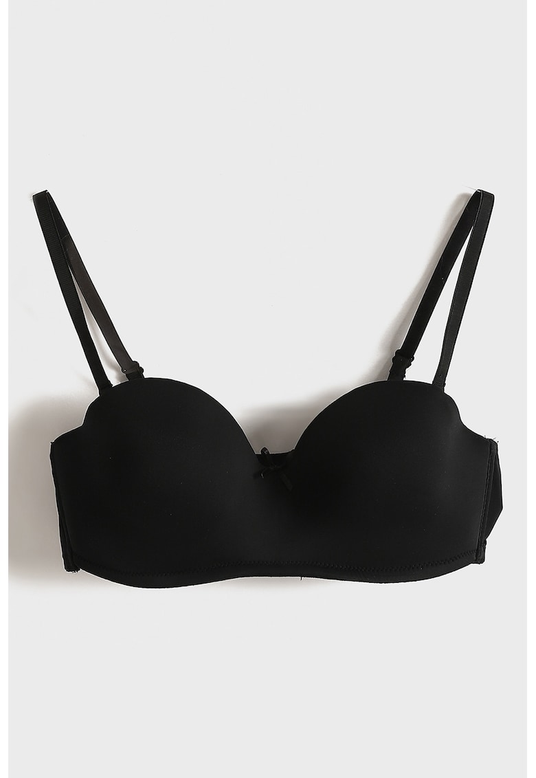 Sutien cu model uni si bretele ajustabile Sutien cu model uni si bretele ajustabile