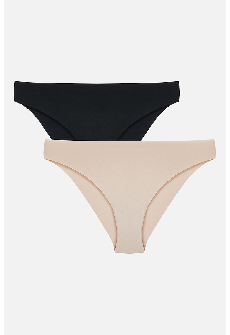 Set de chiloti brazilieni fara cusaturi - 2 perechi