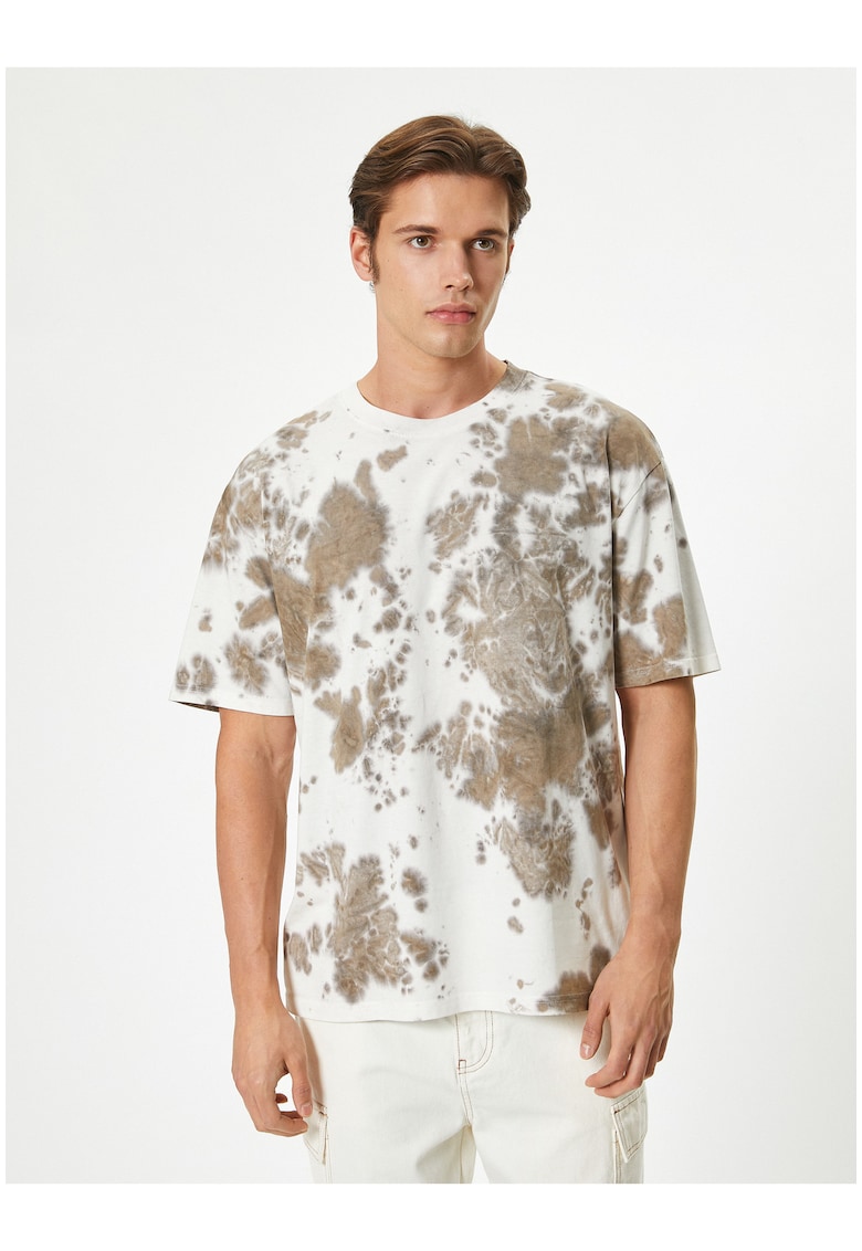Tricou cu model tie-dye