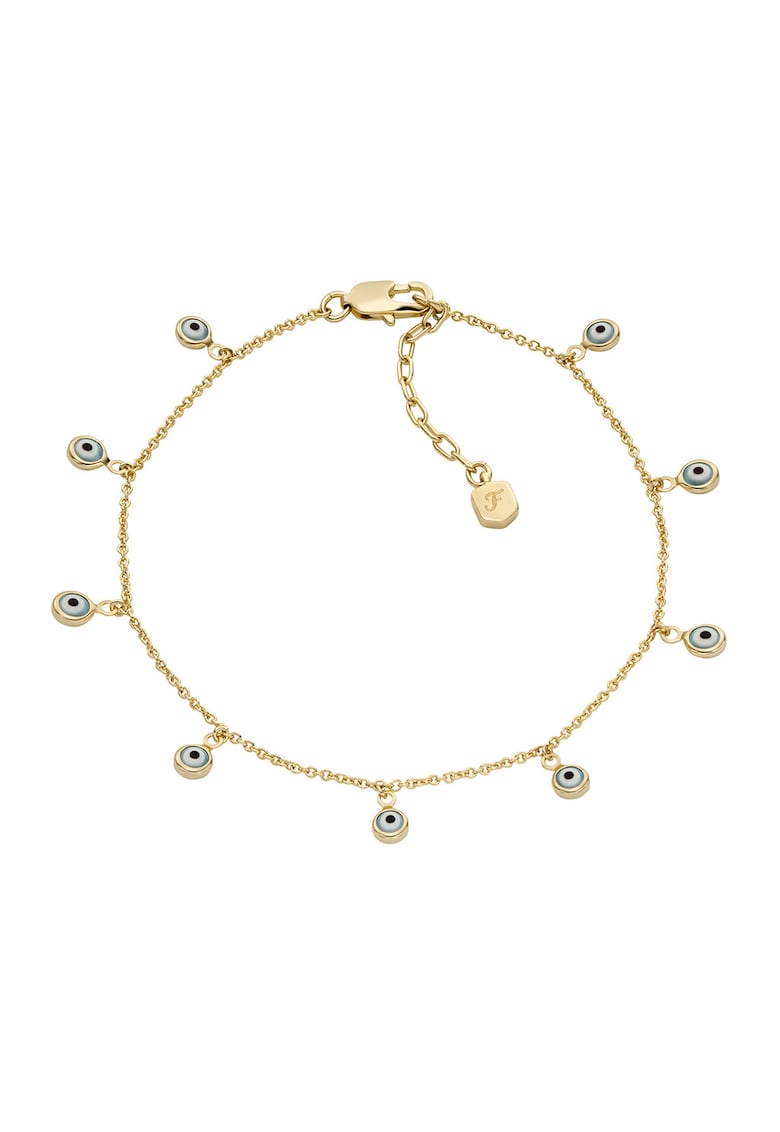 Bratara cu elemente de sticla in forma de ochi