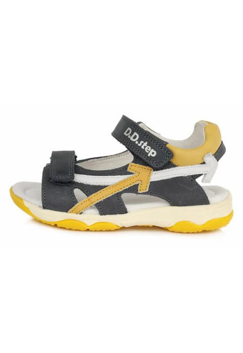 Sandale Copii - Arrow - Flexibile - din Piele - Gri - AC64-917A - Gri