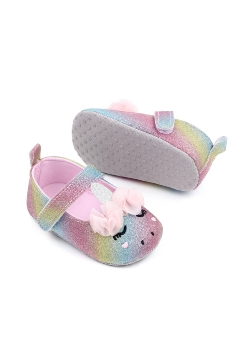 Pantofi Model AL 14988 Unicorn - pentru bebelusi - Textil - Multicolor - Multicolor