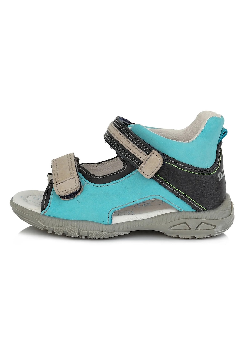 Sandale din Piele - Baieti -  Flexibile - cu Scai - AC290-611