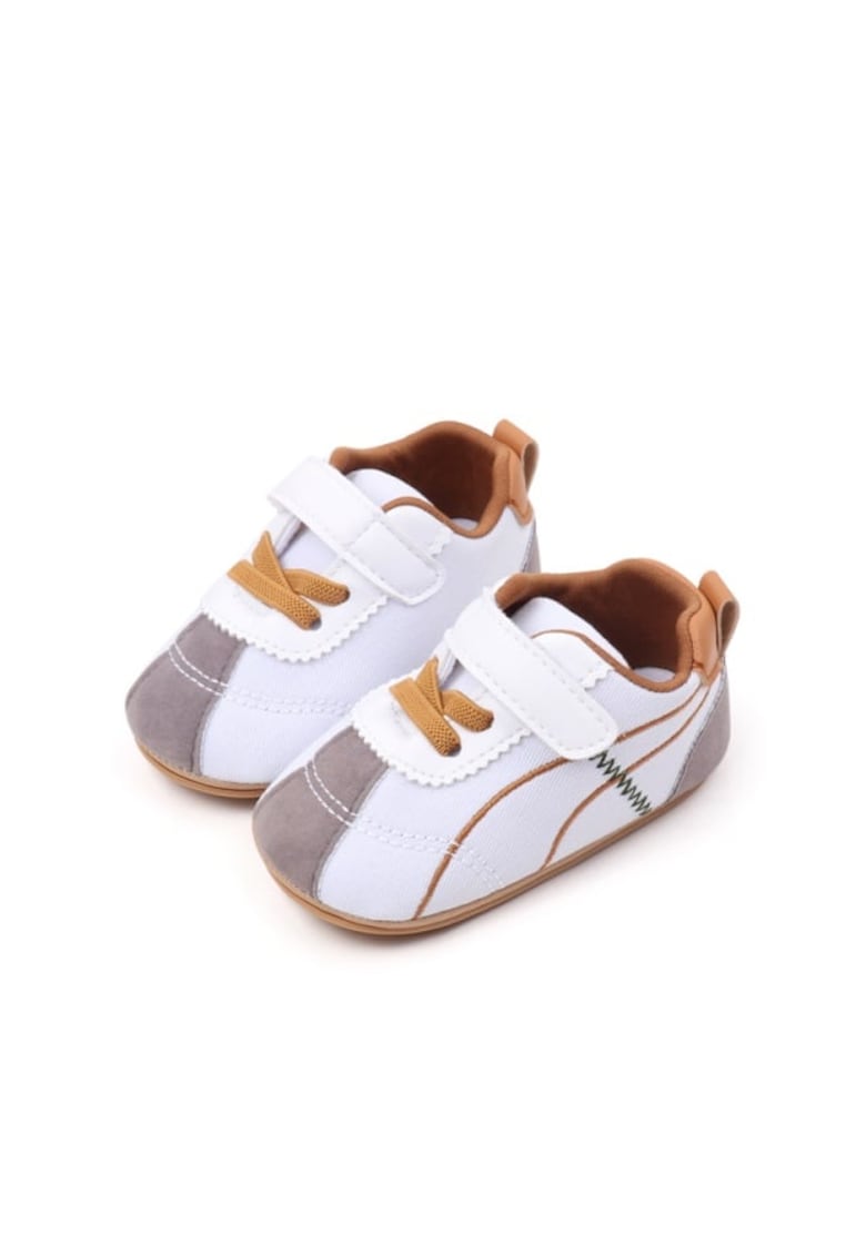 Pantofi sport Model AL 16494 cu insertii colorate - pentru bebelusi - Textil - Multicolor