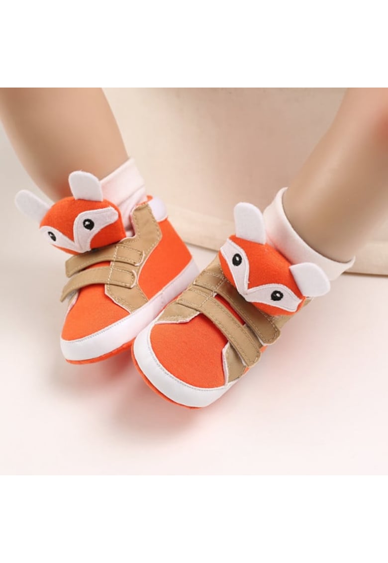 Tenisi Model AL 16982 Foxye - pentru bebelusi - Textil - Portocaliu