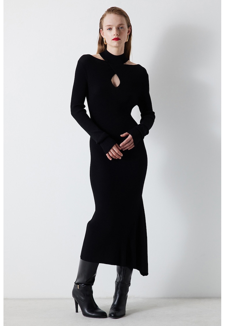 Rochie maxi cu decupaje