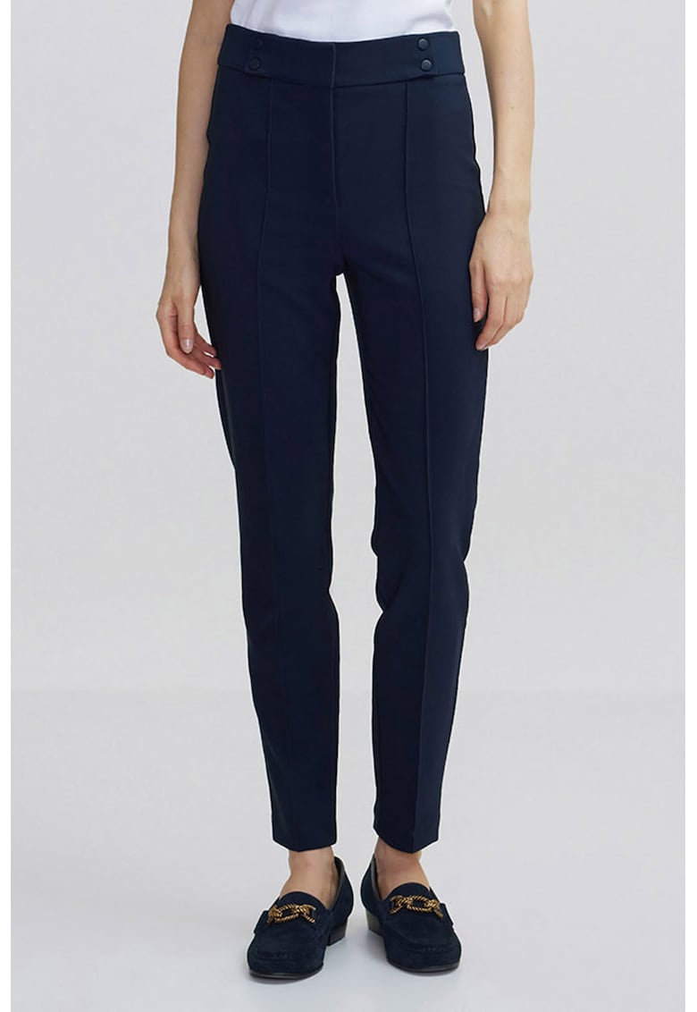 Pantaloni crop slim-fit