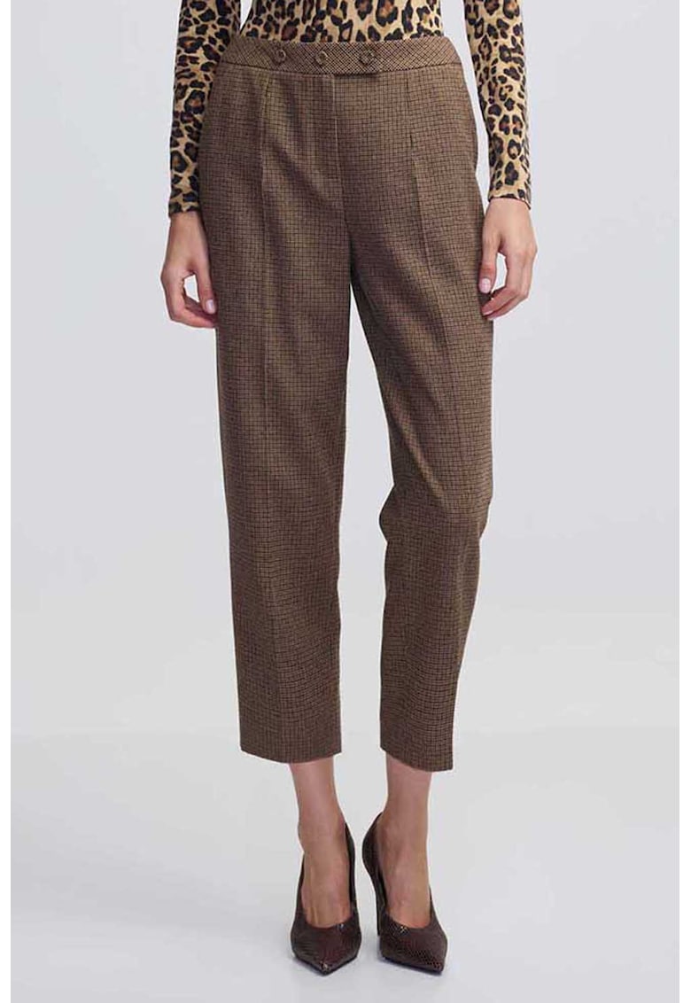 Pantaloni crop regular-fit