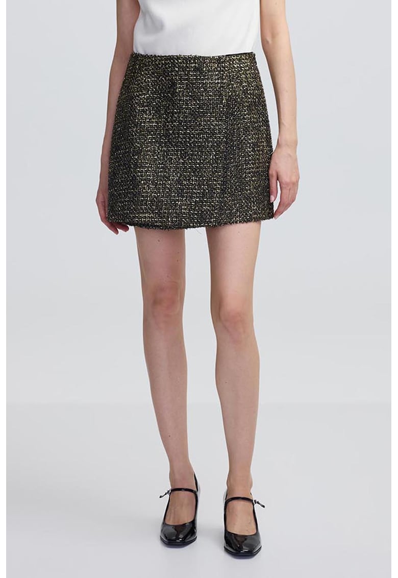 Fusta mini din tricot